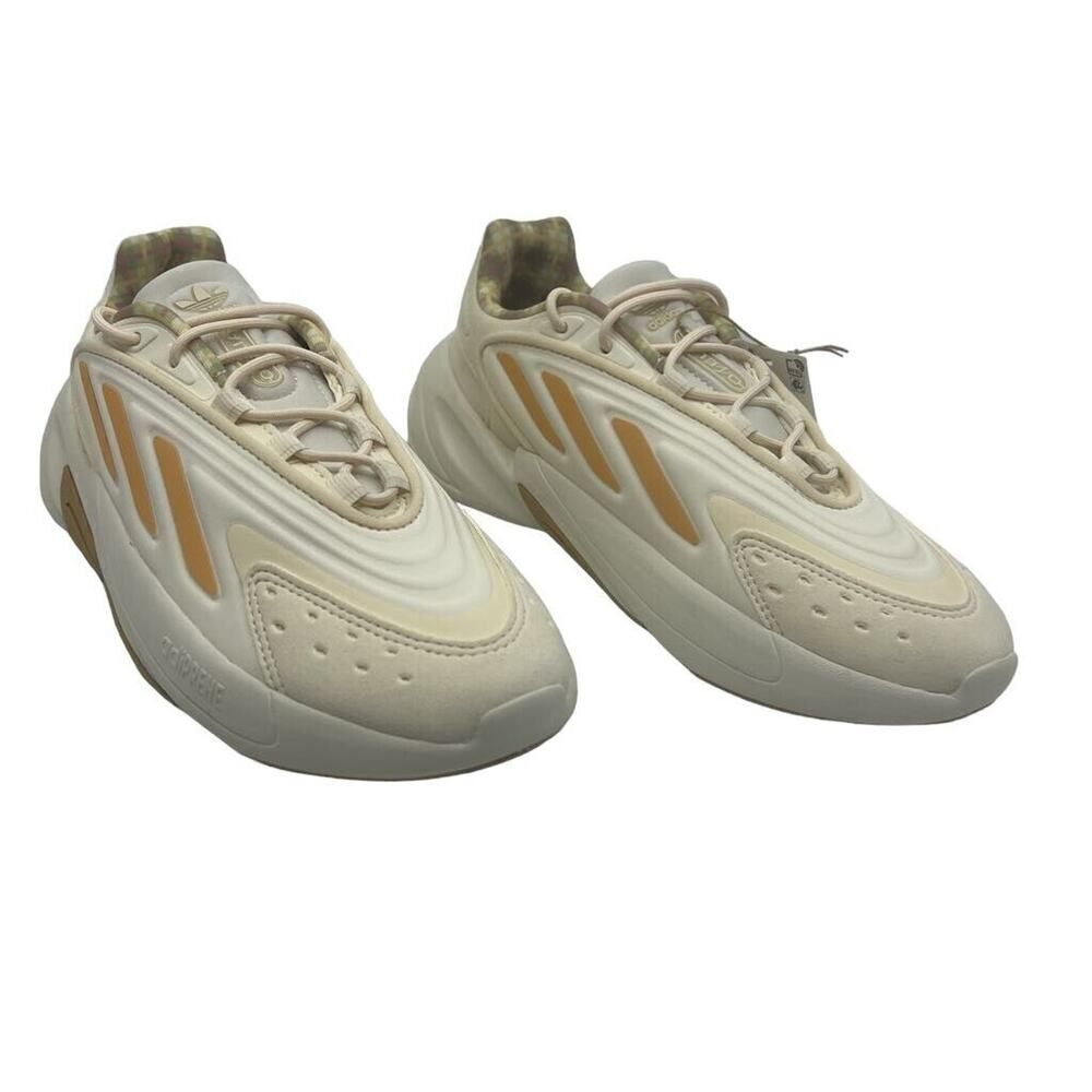 Adidas Womens Ozelia Running Shoes Multicolor GZ4360 Stripe Lace Up 6.5M New‎